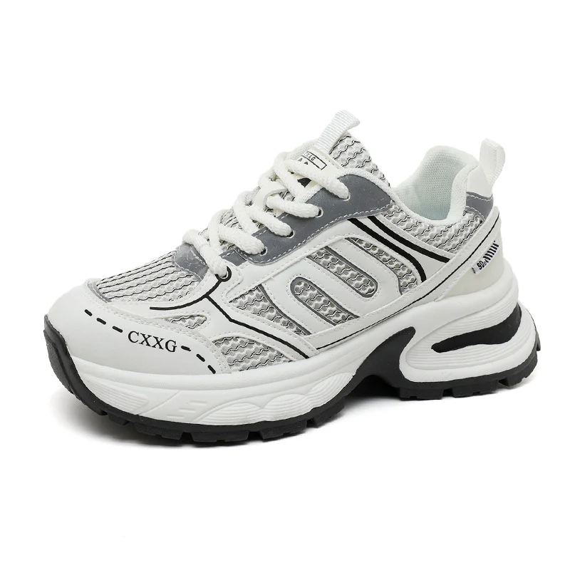 Damen sportliche Sneakers mit atmungsaktivem Obermaterial und stoßdämpfendem Design Heidi Mode - Image 5