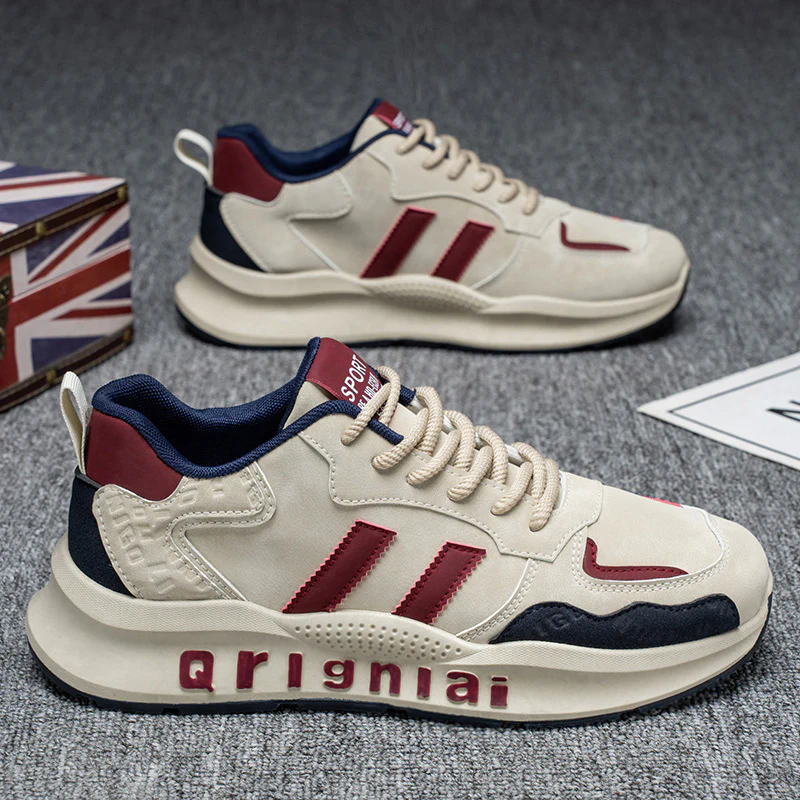 Damen Sportliche Sneakers mit atmungsaktivem Obermaterial und strapazierfähigem Sohlenprofil Heidi Mode - Image 4