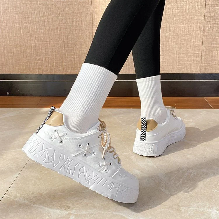 Damen Sportliche Sneakers mit atmungsaktivem Obermaterial und trendigem Design Heidi Mode - Image 2