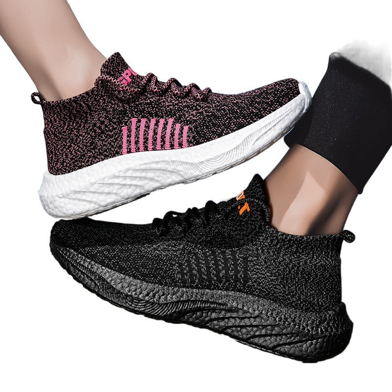 Damen Sportliche Sneakers mit atmungsaktivem Strickmaterial Heidi Mode - Image 2