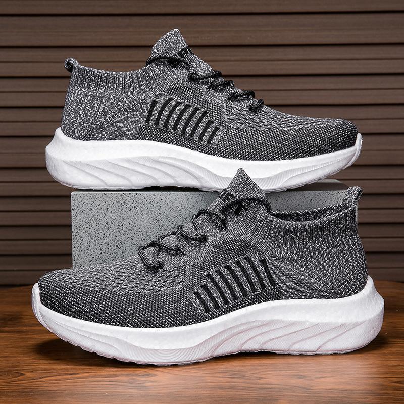 Damen Sportliche Sneakers mit atmungsaktivem Strickmaterial Heidi Mode - Image 4