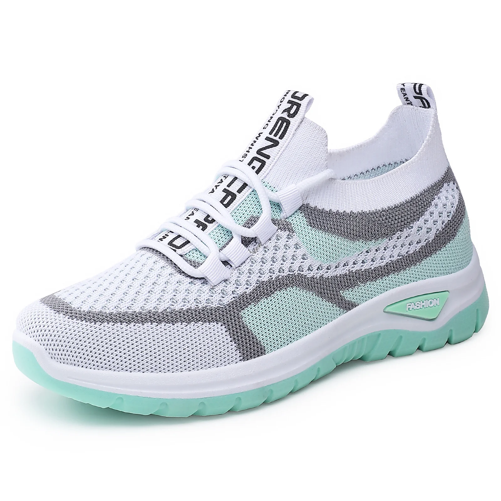 Damen Sportliche Sneakers mit atmungsaktivem Strickobermaterial Heidi Mode - Image 8
