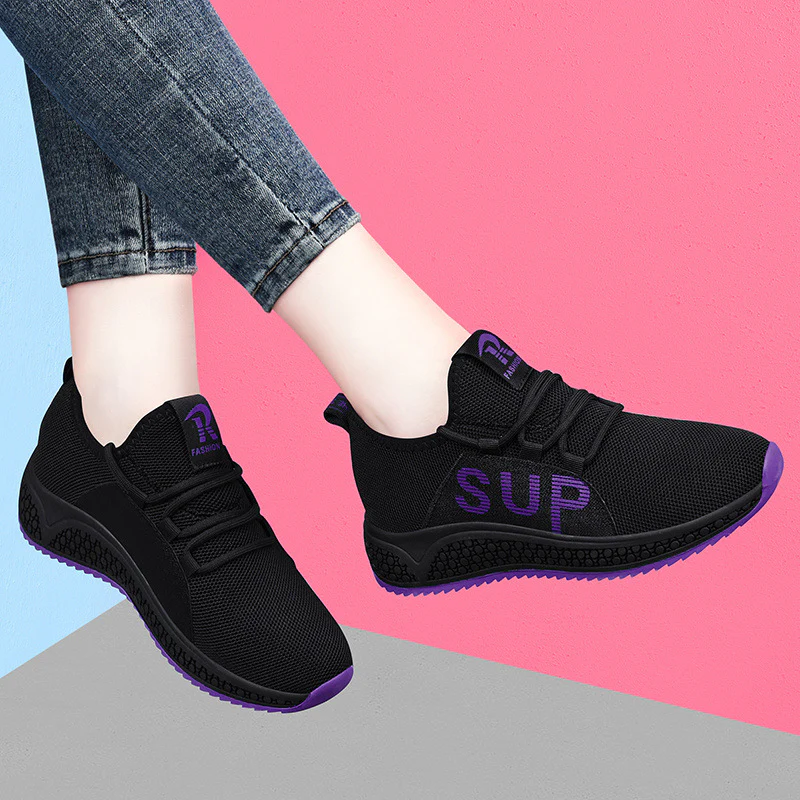 Damen Sportliche Sneakers mit atmungsaktiven Eigenschaften und rutschfester Sohle Heidi Mode - Image 3