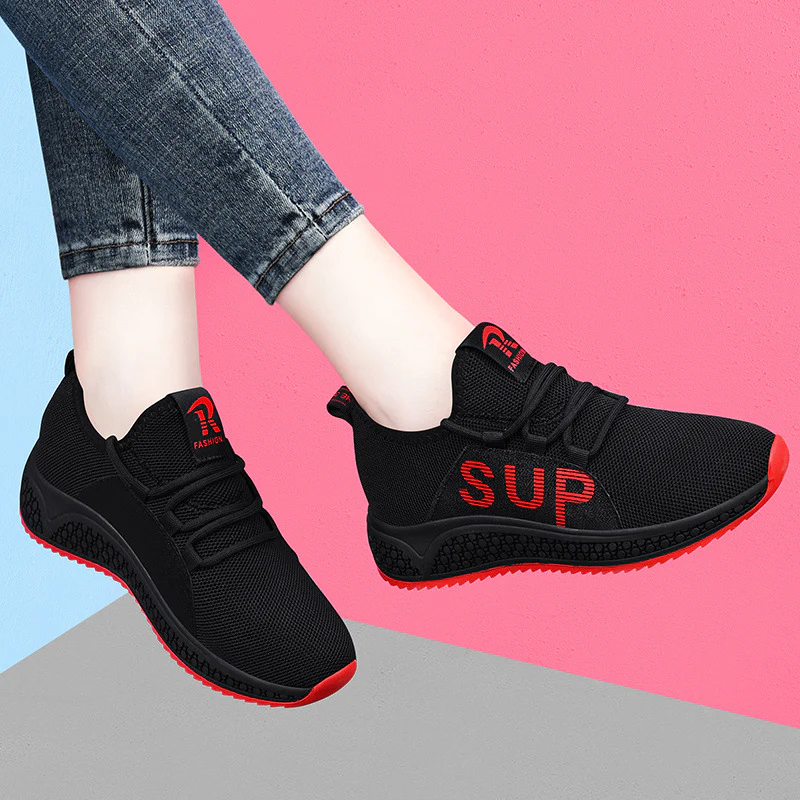Damen Sportliche Sneakers mit atmungsaktiven Eigenschaften und rutschfester Sohle Heidi Mode - Image 4
