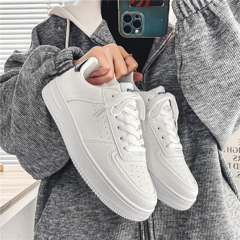 Damen Sportliche Sneakers mit atmungsaktiven Einsätzen und flexiblem Sohlenprofil Heidi Mode - Image 4