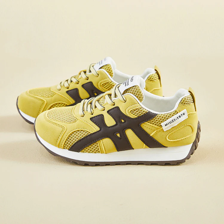 Damen Sportliche Sneakers mit atmungsaktiven Einsätzen und rutschfester Laufsohle Heidi Mode - Image 2
