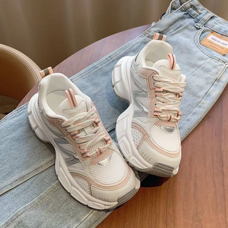 Damen Sportliche Sneakers mit atmungsaktiven Einsätzen und rutschfester Sohle Heidi Mode - Image 3
