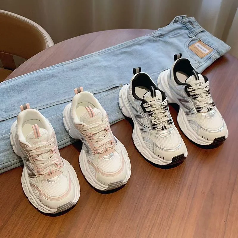 Damen Sportliche Sneakers mit atmungsaktiven Einsätzen und rutschfester Sohle Heidi Mode - Image 4