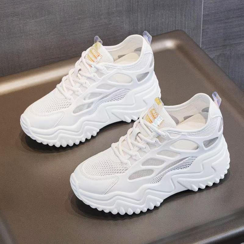 Damen Sportliche Sneakers mit atmungsaktiven Mesh-Einsätzen und ergonomischer Dämpfung Heidi Mode - Image 3