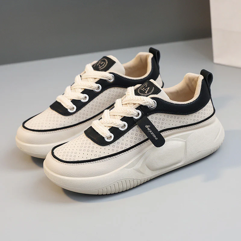 Damen Sportliche Sneakers mit atmungsaktiven Mesh-Einsätzen und rutschfester Sohle Heidi Mode - Image 8