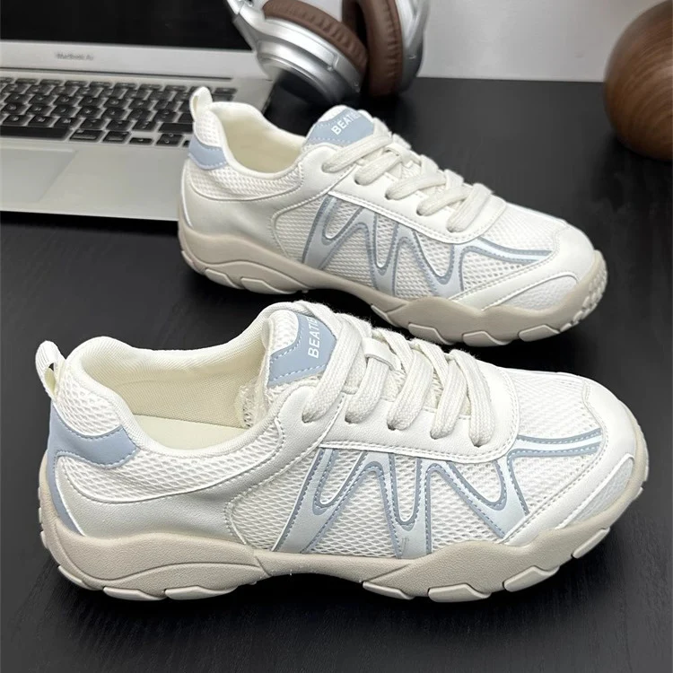 Damen Sportliche Sneakers mit atmungsaktiver Mesh-Konstruktion Heidi Mode - Image 7
