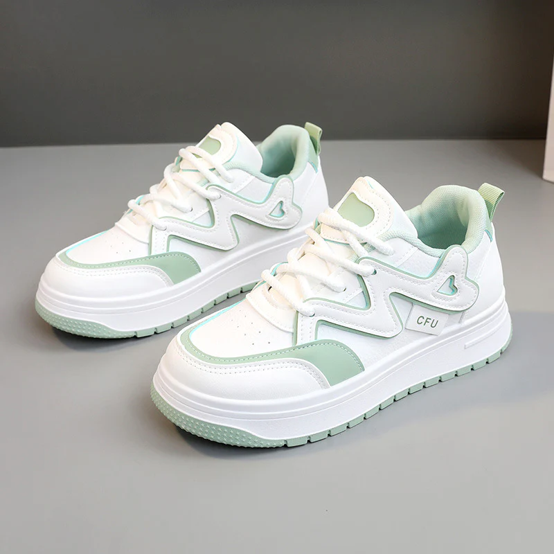 Damen Sportliche Sneakers mit atmungsaktiver Mesh-Konstruktion und dämpfender Sohle Heidi Mode - Image 7