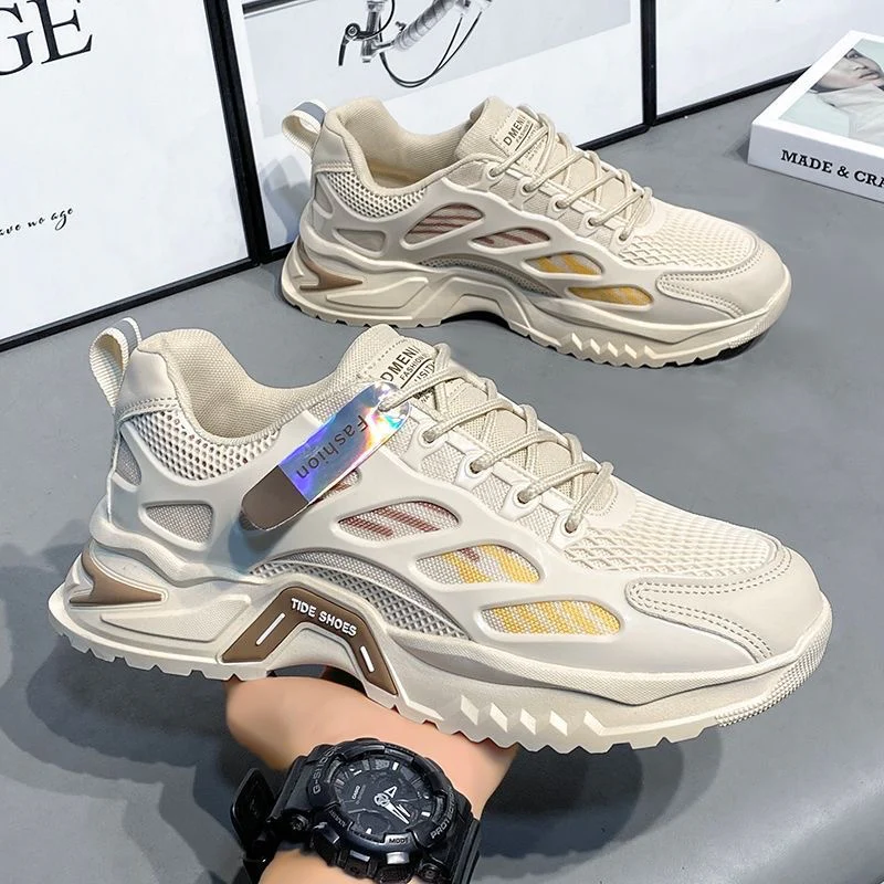 Damen Sportliche Sneakers mit atmungsaktiver Mesh-Konstruktion und rutschfester Sohle Heidi Mode - Image 5