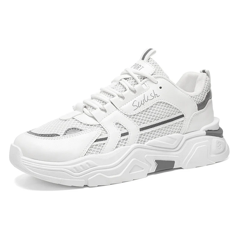 Damen Sportliche Sneakers mit atmungsaktiver Mesh-Konstruktion und stoßdämpfender Sohle Heidi Mode - Image 5