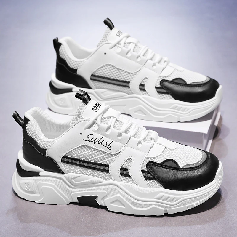Damen Sportliche Sneakers mit atmungsaktiver Mesh-Konstruktion und stoßdämpfender Sohle Heidi Mode - Image 7