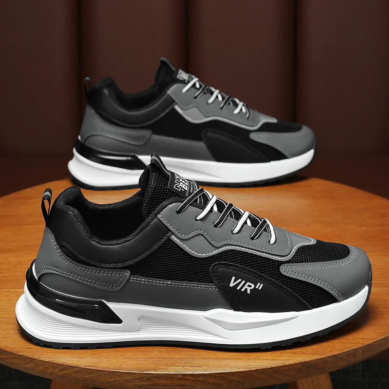 Damen Sportliche Sneakers mit atmungsaktiver Mesh-Konstruktion und Stoßdämpfung Heidi Mode - Image 2
