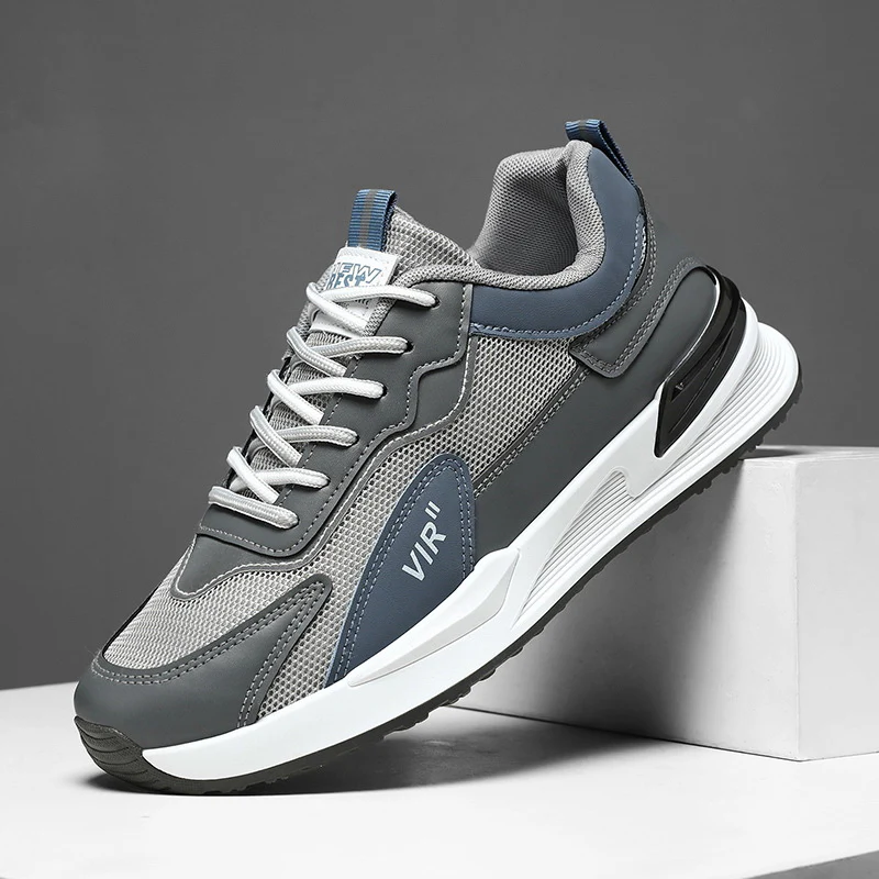Damen Sportliche Sneakers mit atmungsaktiver Mesh-Konstruktion und Stoßdämpfung Heidi Mode - Image 4