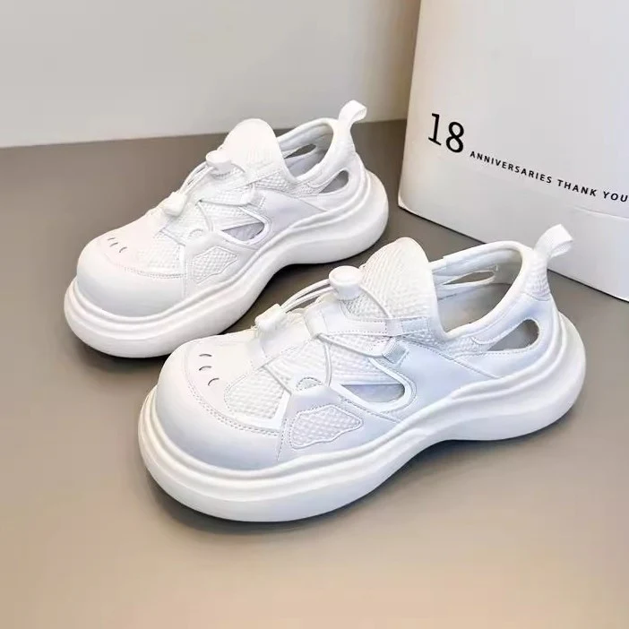 Damen Sportliche Sneakers mit atmungsaktiver Mesh-Oberfläche Heidi Mode - Image 3