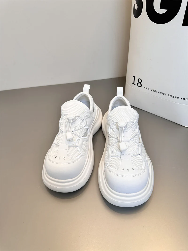 Damen Sportliche Sneakers mit atmungsaktiver Mesh-Oberfläche Heidi Mode - Image 7