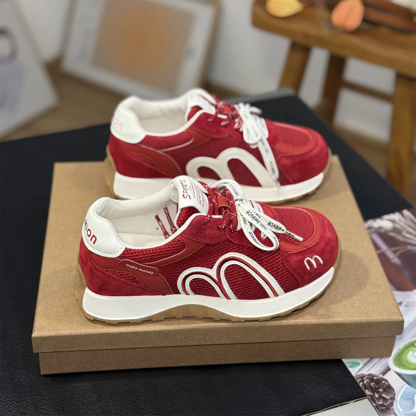 Damen Sportliche Sneakers mit atmungsaktiver Mesh-Oberfläche und bequemer Dämpfung Heidi Mode - Image 7