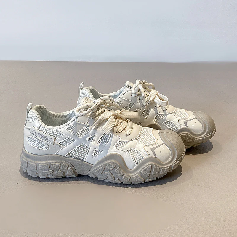 Damen Sportliche Sneakers mit atmungsaktiver Mesh-Oberfläche und dämpfendem Profil Heidi Mode - Image 2