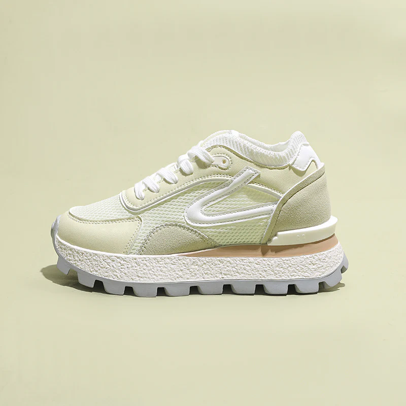 Damen sportliche Sneakers mit atmungsaktiver Mesh-Oberfläche und dämpfendem Sohlenprofil Heidi Mode - Image 7