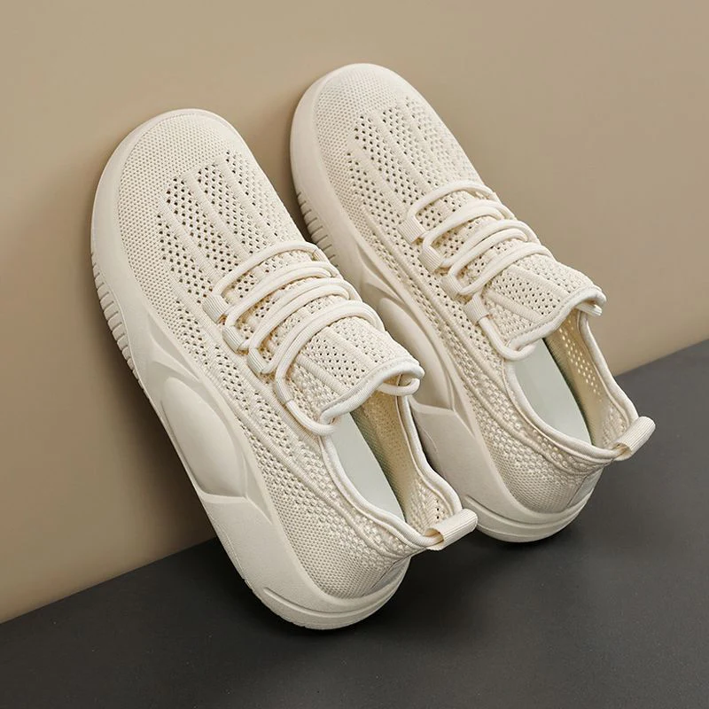 Damen Sportliche Sneakers mit atmungsaktiver Mesh-Oberfläche und dämpfendem Sohlenprofil Heidi Mode - Image 2