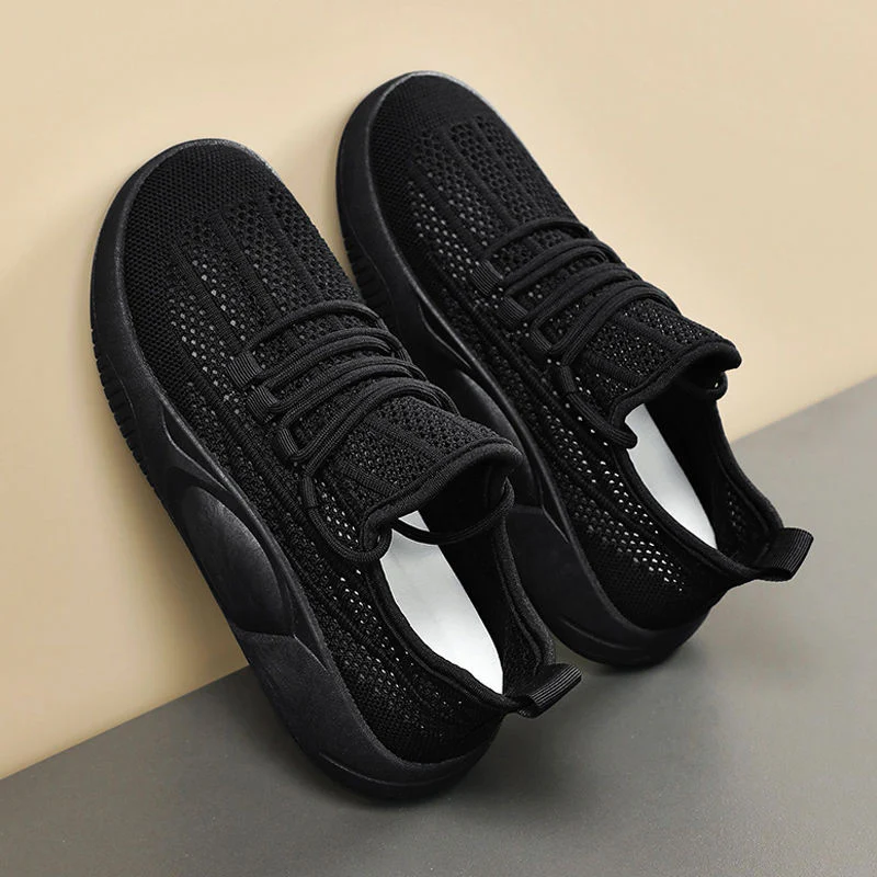 Damen Sportliche Sneakers mit atmungsaktiver Mesh-Oberfläche und dämpfendem Sohlenprofil Heidi Mode - Image 3
