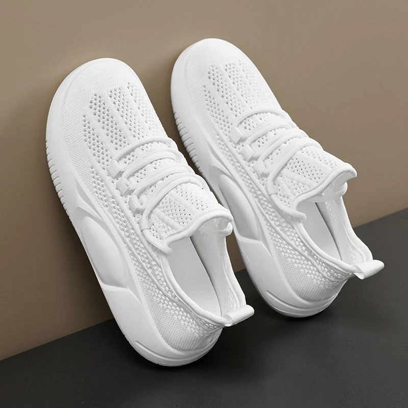 Damen Sportliche Sneakers mit atmungsaktiver Mesh-Oberfläche und dämpfendem Sohlenprofil Heidi Mode - Image 6