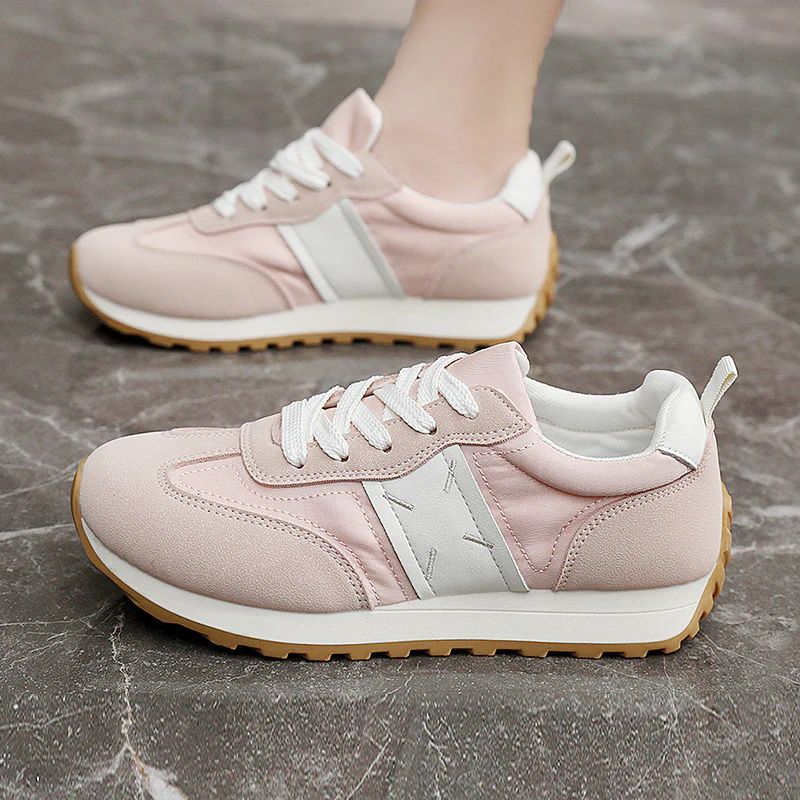 Damen sportliche Sneakers mit atmungsaktiver Mesh-Oberfläche und dämpfendem Sohlenprofil Heidi Mode - Image 4