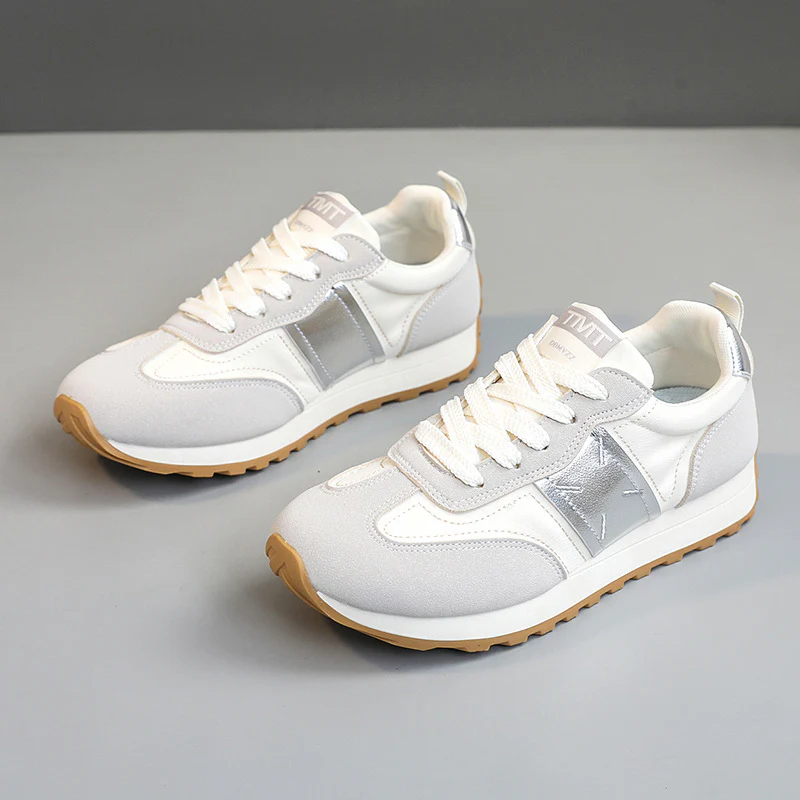 Damen sportliche Sneakers mit atmungsaktiver Mesh-Oberfläche und dämpfendem Sohlenprofil Heidi Mode - Image 7