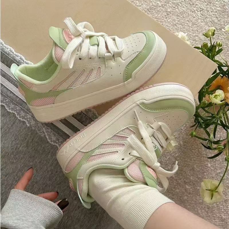 Damen Sportliche Sneakers mit atmungsaktiver Mesh-Oberfläche und dämpfendem Sohlenprofil Heidi Mode - Image 2