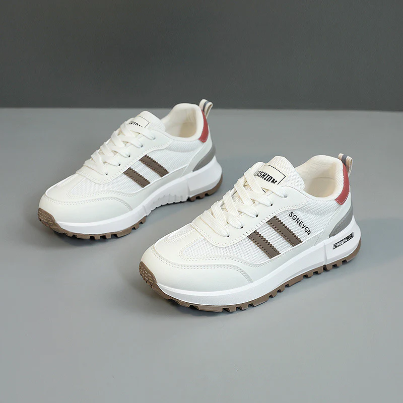 Damen Sportliche Sneakers mit atmungsaktiver Mesh-Oberfläche und dämpfender Laufsohle Heidi Mode 1771555409 - Image 2