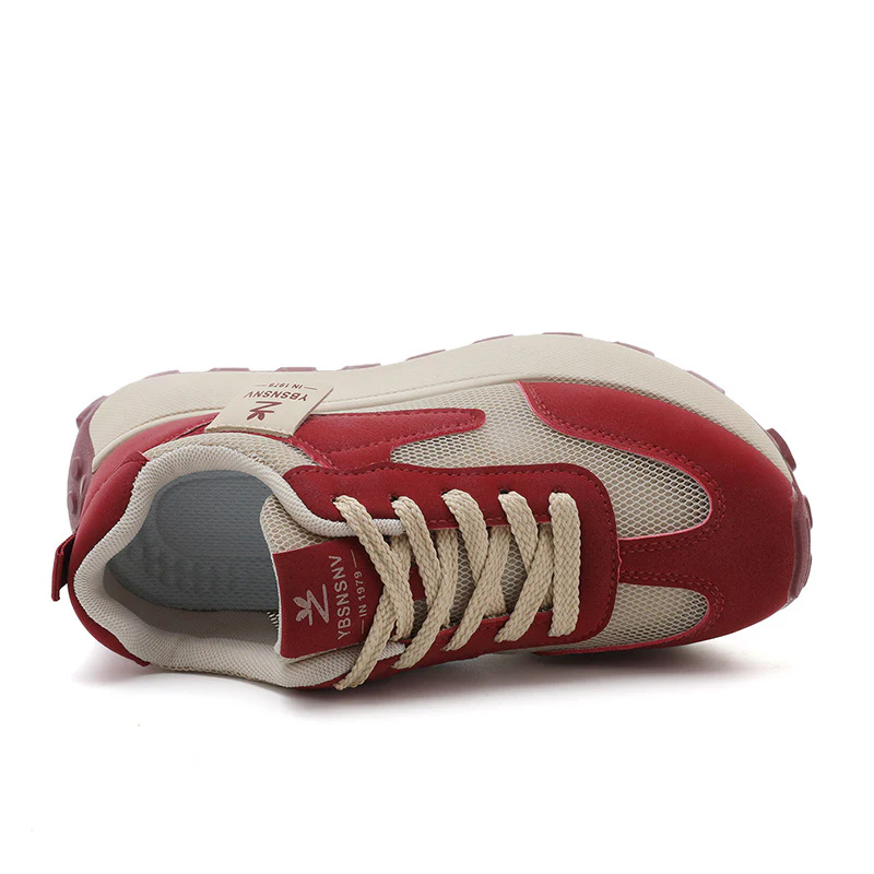 Damen Sportliche Sneakers mit atmungsaktiver Mesh-Oberfläche und dämpfender Laufsohle Heidi Mode 1771555985 - Image 3