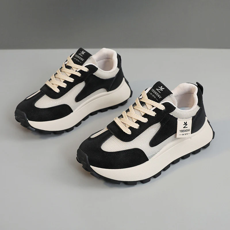 Damen Sportliche Sneakers mit atmungsaktiver Mesh-Oberfläche und dämpfender Laufsohle Heidi Mode 1771555985 - Image 6