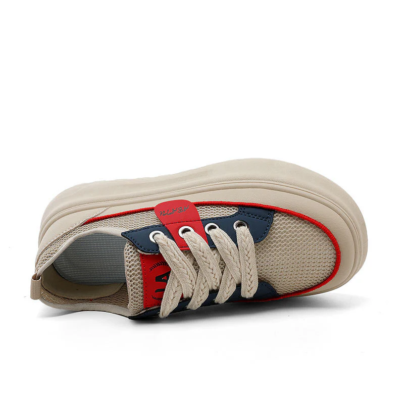 Damen Sportliche Sneakers mit atmungsaktiver Mesh-Oberfläche und dämpfender Laufsohle Heidi Mode - Image 3