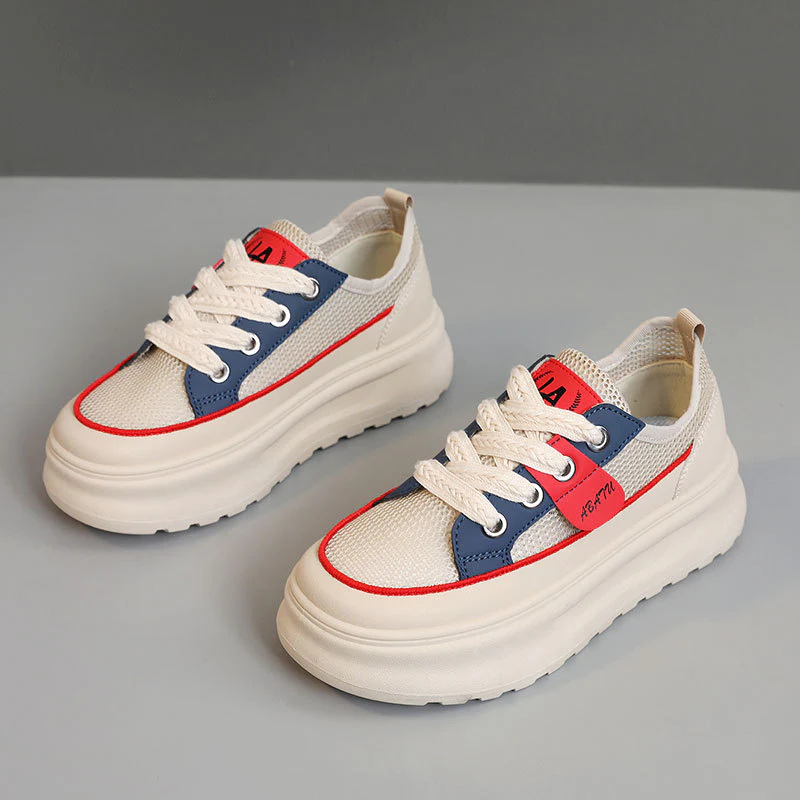 Damen Sportliche Sneakers mit atmungsaktiver Mesh-Oberfläche und dämpfender Laufsohle Heidi Mode - Image 6