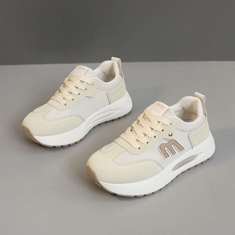 Damen Sportliche Sneakers mit atmungsaktiver Mesh-Oberfläche und dämpfender Sohle Heidi Mode 1771555830 - Image 7