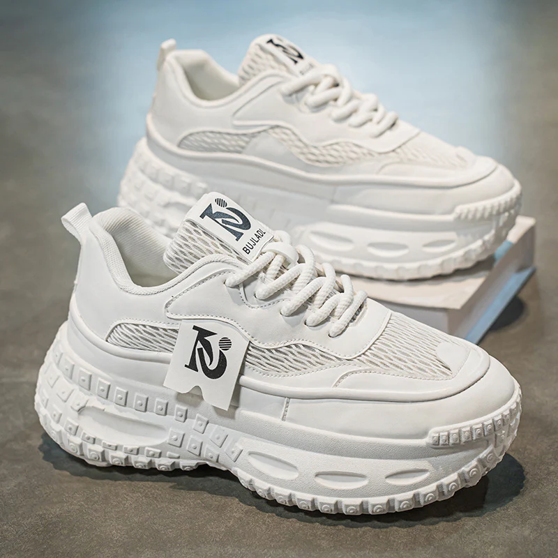 Damen Sportliche Sneakers mit atmungsaktiver Mesh-Oberfläche und dämpfender Sohle Heidi Mode - Image 4