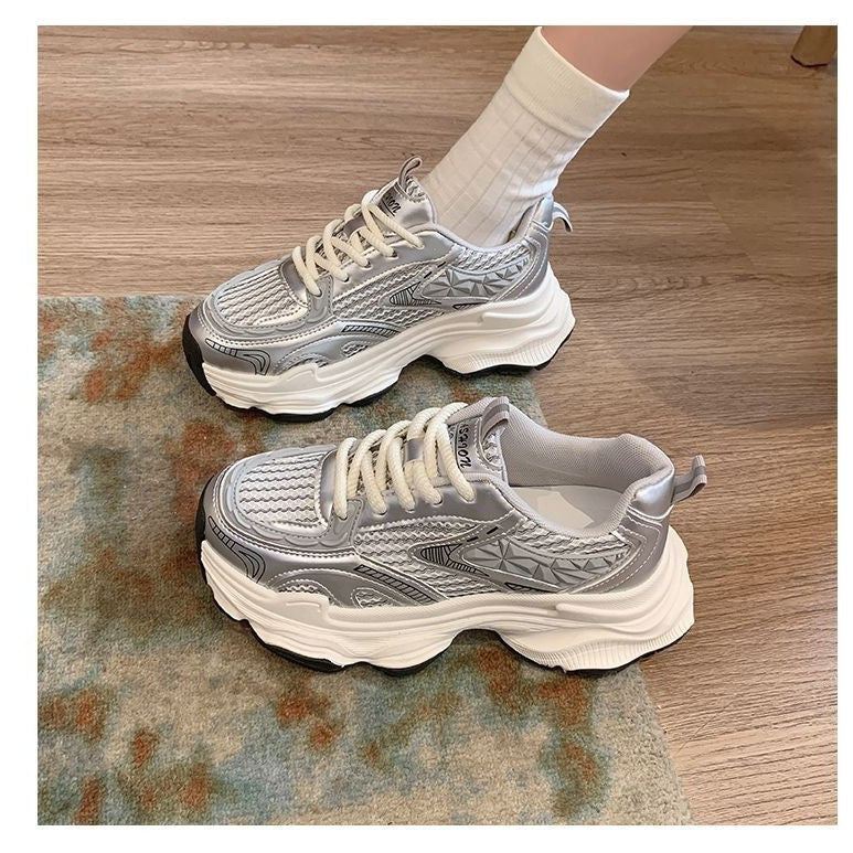 Damen Sportliche Sneakers mit atmungsaktiver Mesh-Oberfläche und designstarker Dämpfung Heidi Mode - Image 4
