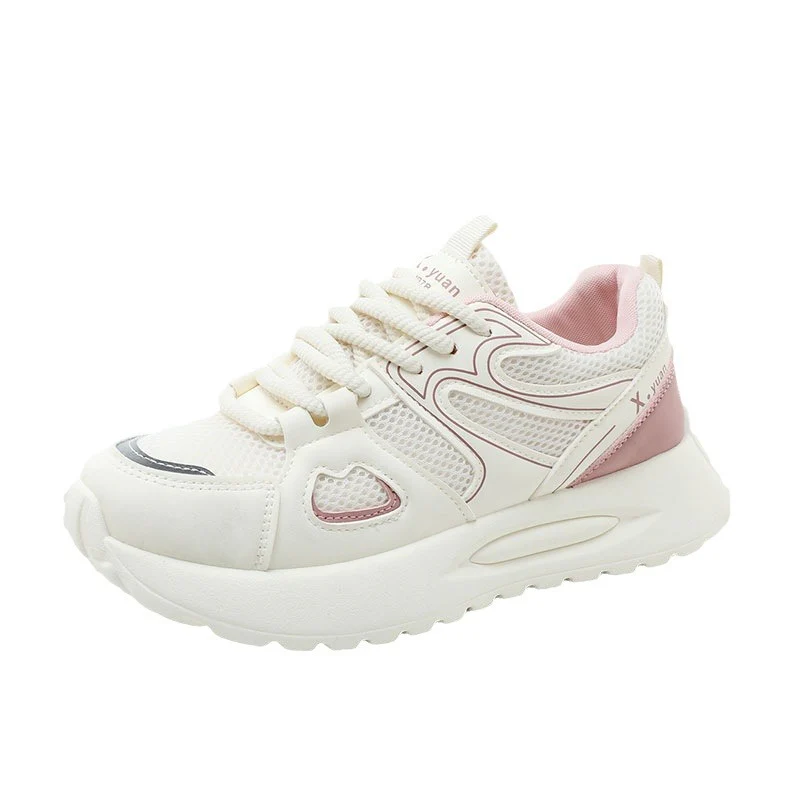 Damen Sportliche Sneakers mit atmungsaktiver Mesh-Oberfläche und flexiblem Sohlenprofil Heidi Mode - Image 5