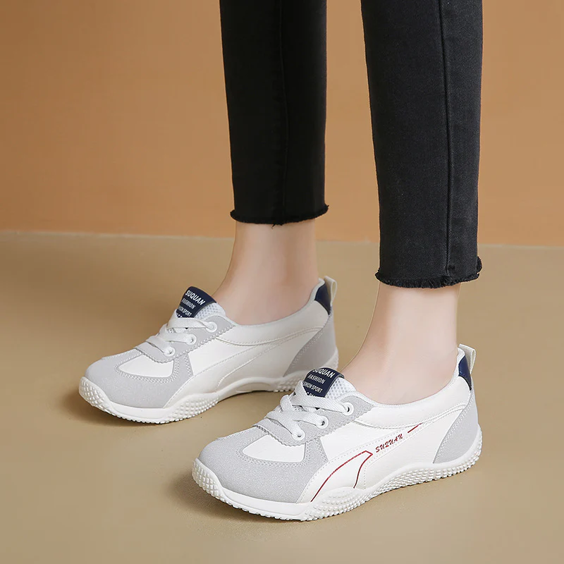 Damen sportliche Sneakers mit atmungsaktiver Mesh-Oberfläche und flexiblem Sohlenprofil Heidi Mode - Image 3