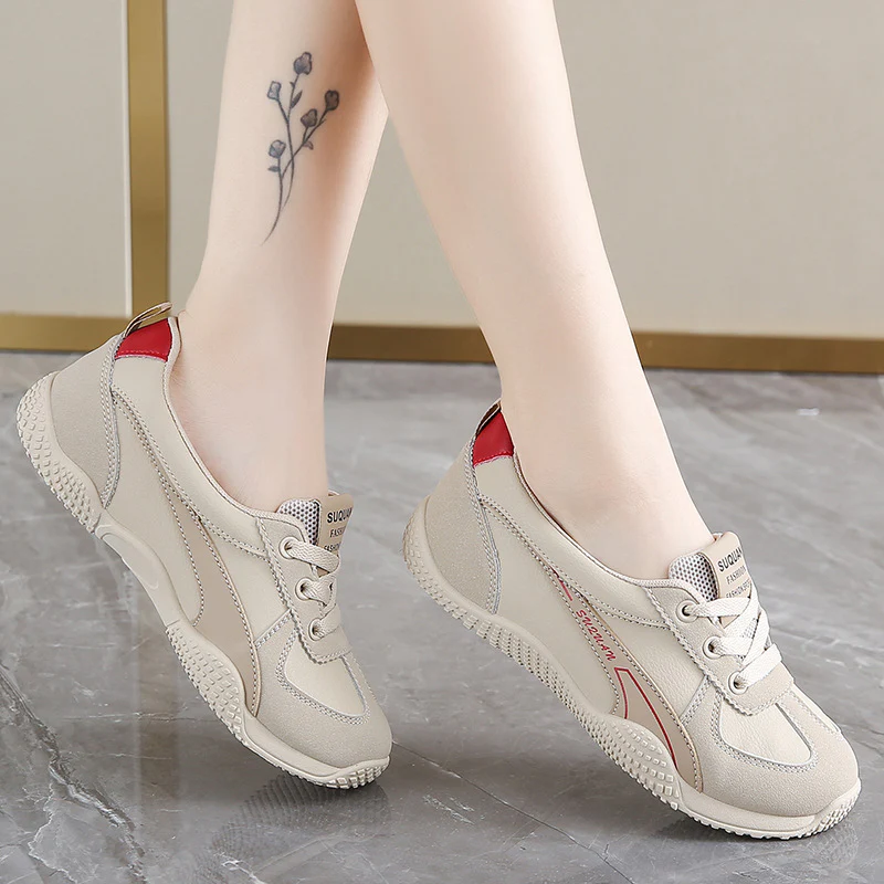 Damen sportliche Sneakers mit atmungsaktiver Mesh-Oberfläche und flexiblem Sohlenprofil Heidi Mode - Image 4
