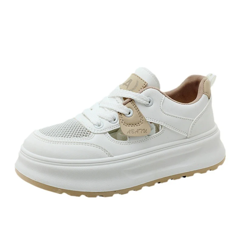 Damen sportliche Sneakers mit atmungsaktiver Mesh-Oberfläche und gepolsterter Sohle Heidi Mode - Image 5