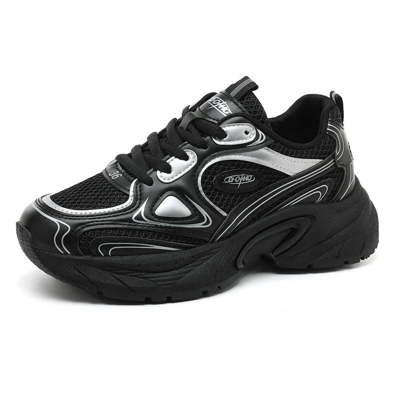 Damen Sportliche Sneakers mit atmungsaktiver Mesh-Oberfläche und gepolsterter Sohle Heidi Mode - Image 5