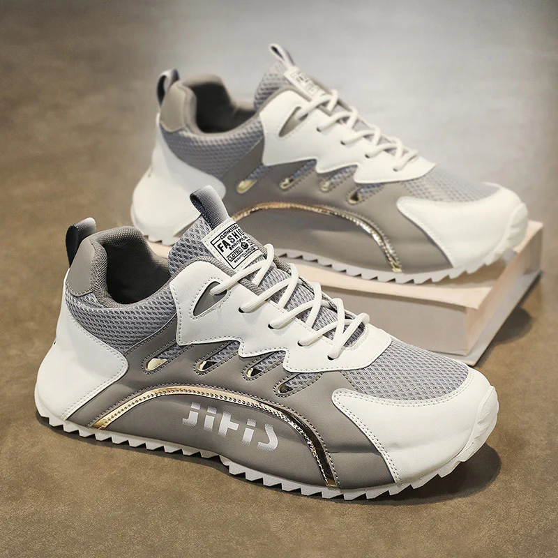 Damen Sportliche Sneakers mit atmungsaktiver Mesh-Oberfläche und gepolsterter Sohle Heidi Mode - Image 7