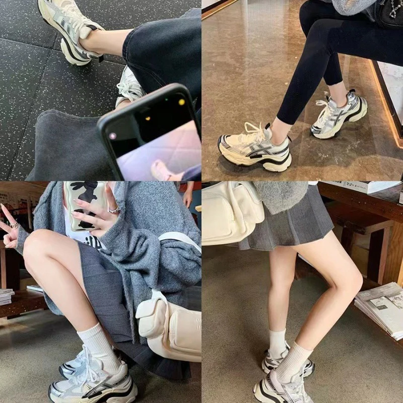 Damen Sportliche Sneakers mit atmungsaktiver Mesh-Oberfläche und komfortabler Dämpfung Heidi Mode - Image 3