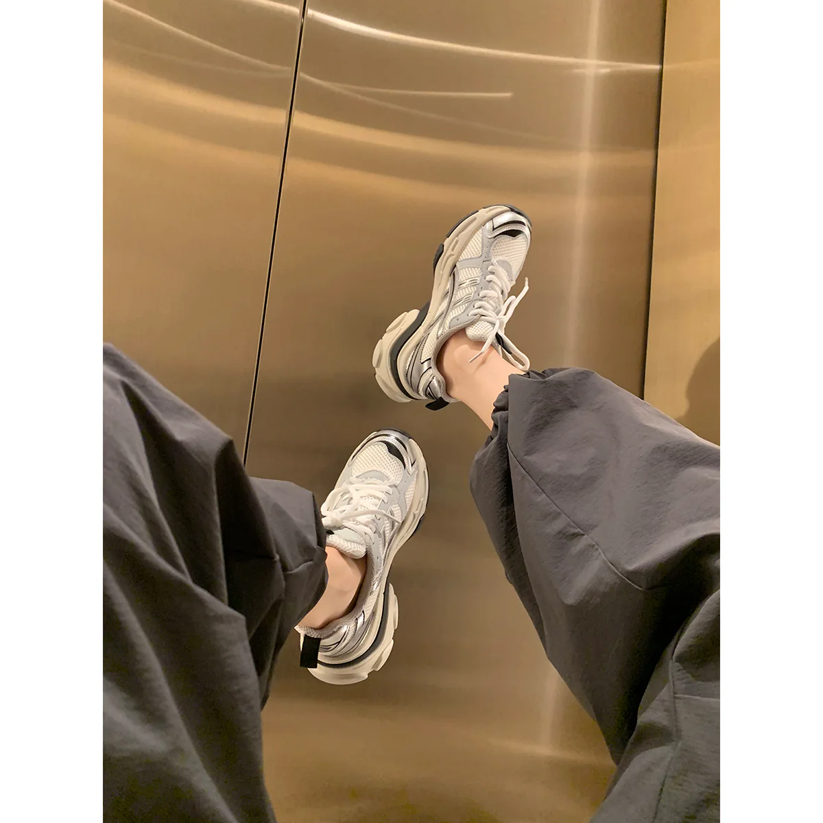 Damen Sportliche Sneakers mit atmungsaktiver Mesh-Oberfläche und komfortabler Dämpfung Heidi Mode - Image 6