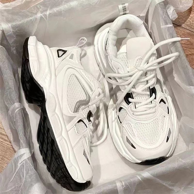 Damen Sportliche Sneakers mit atmungsaktiver Mesh-Oberfläche und reaktionsfreudiger Dämpfung Heidi Mode - Image 2