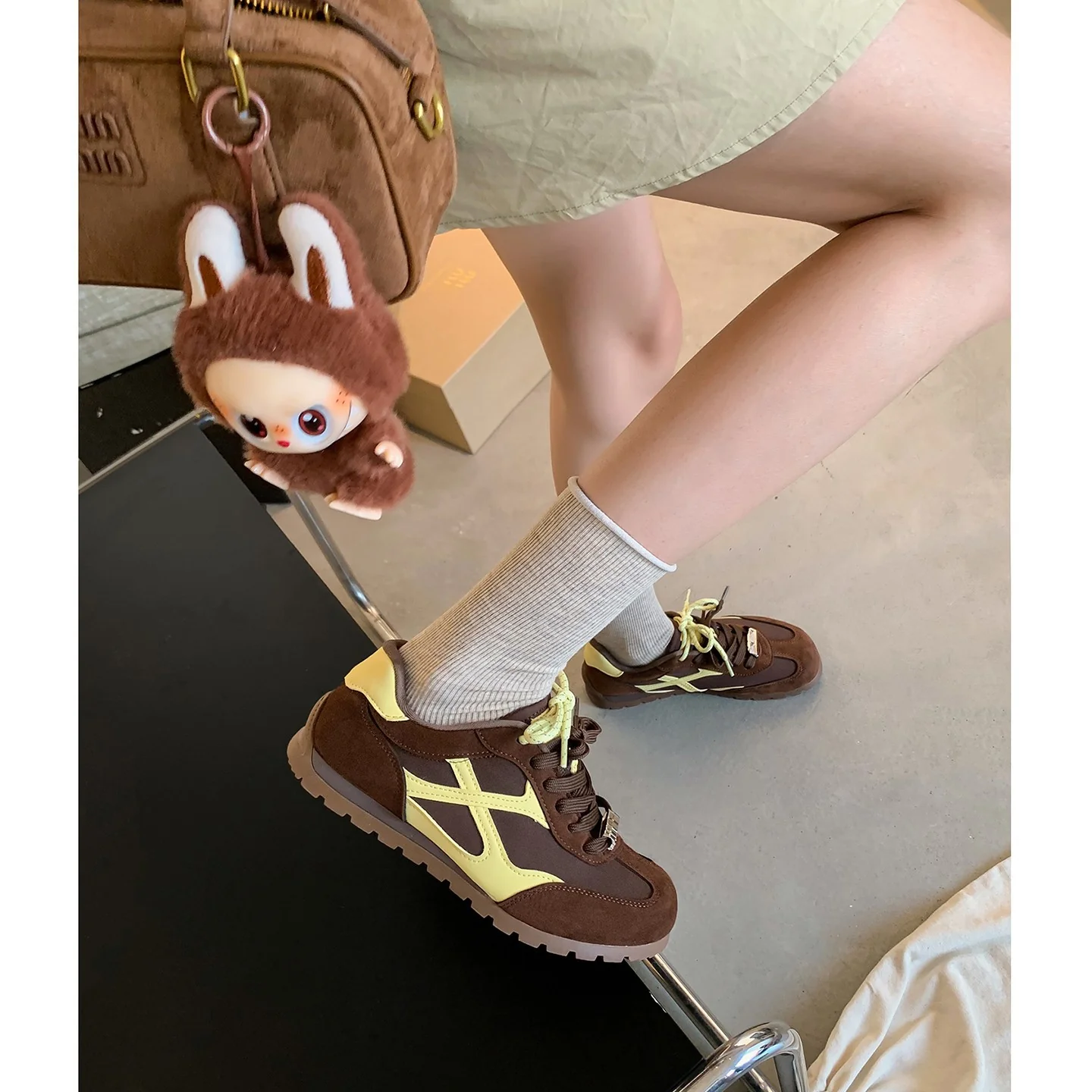 Damen Sportliche Sneakers mit atmungsaktiver Mesh-Oberfläche und rutschfester Laufsohle Heidi Mode - Image 3